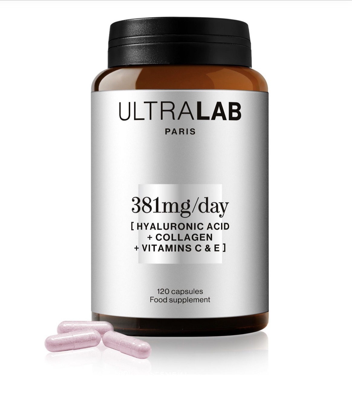 Ultralab Hyaluronic Acid Activator – with Collagen, Vitamin C & E – 120 Capsules”