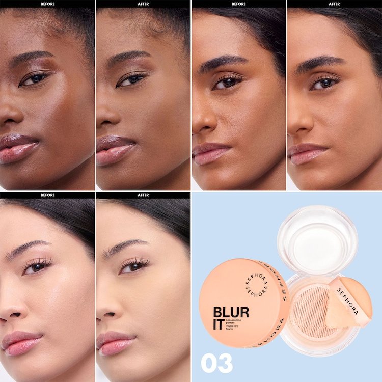 SEPHORA COLLECTION Blur It Loose Setting Powder